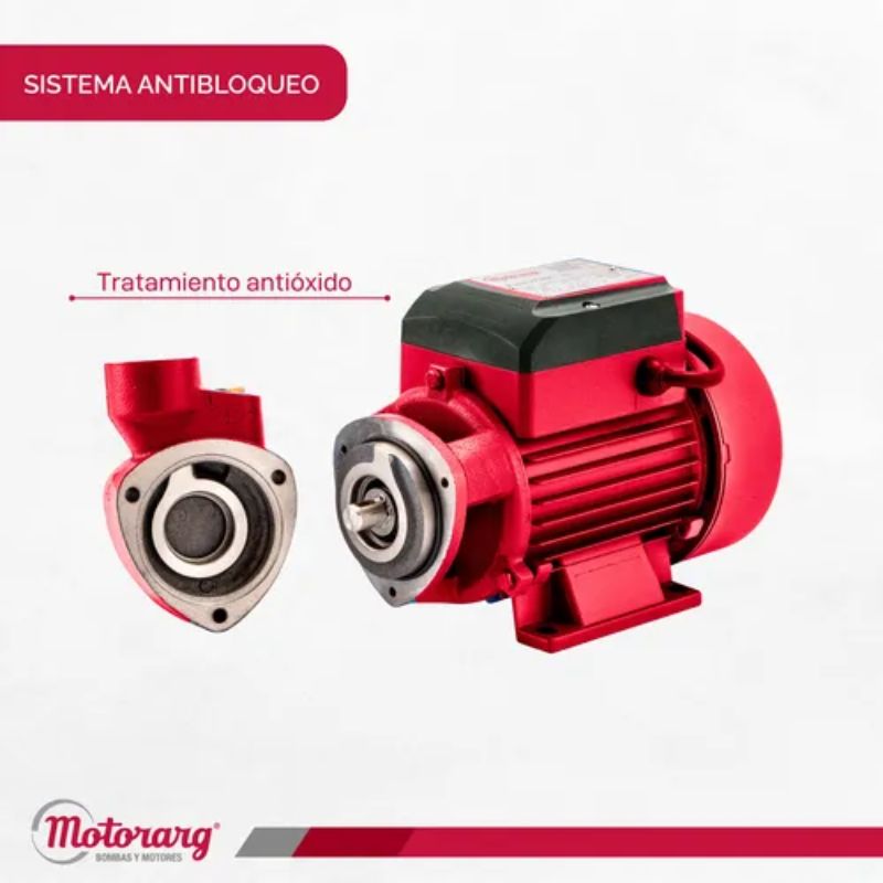 Bomba Periférica Motorarg 1/2 Hp Pf 50 M Monofásica - Imagen 5