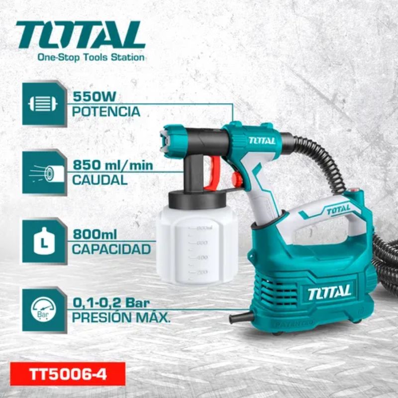 Máquina De Pintar Latex 550w Total - Imagen 3
