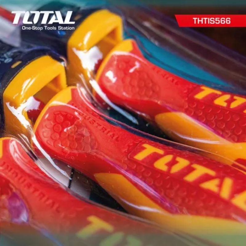 Set Kit Juego 6 Destornilladores Aislados Total - Imagen 3