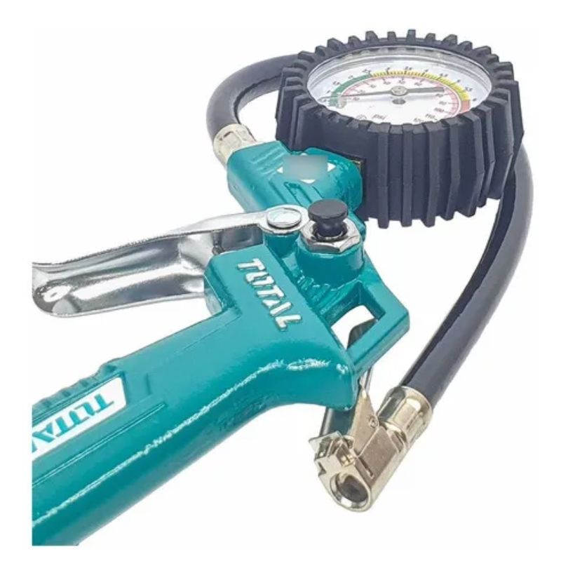 Pistola Infladora De Neumáticos Con Manómetro 12bar TAT11601 TOTAL - Imagen 5