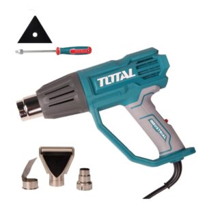 Pistola De Calor 2000w TOTAL Con Accesorios Uso Profesional TOTAL