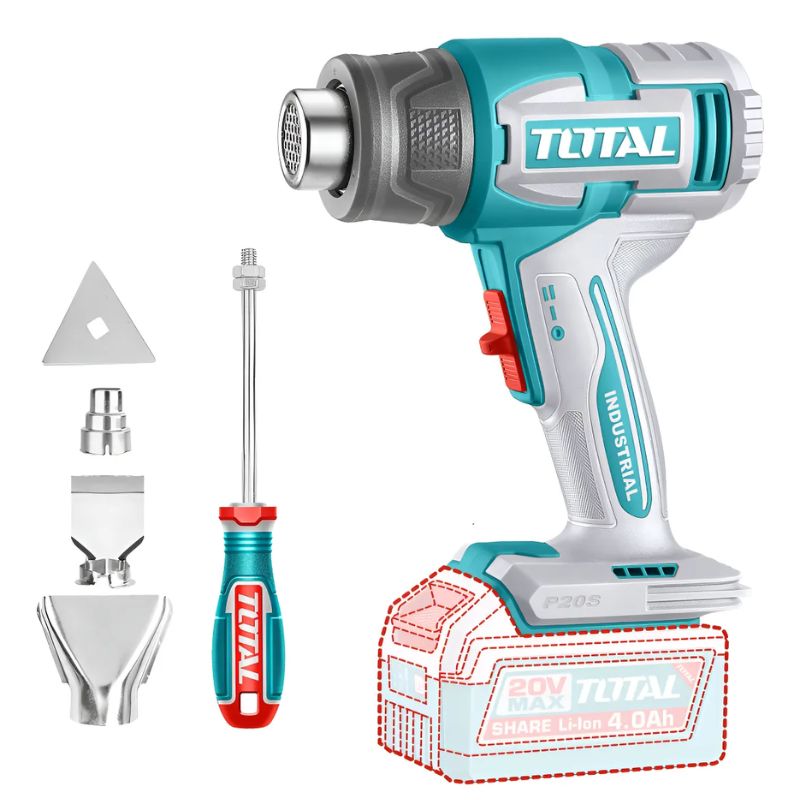 Pistola De Calor Inalámbrica 20v 300oc/ 550oc TBLI2006 Total