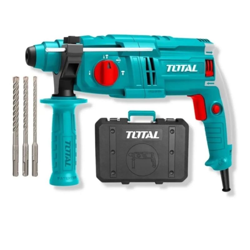 Rotomartillo Sds Plus 650w+ Maletin + Mechas TH306236-4 TOTAL