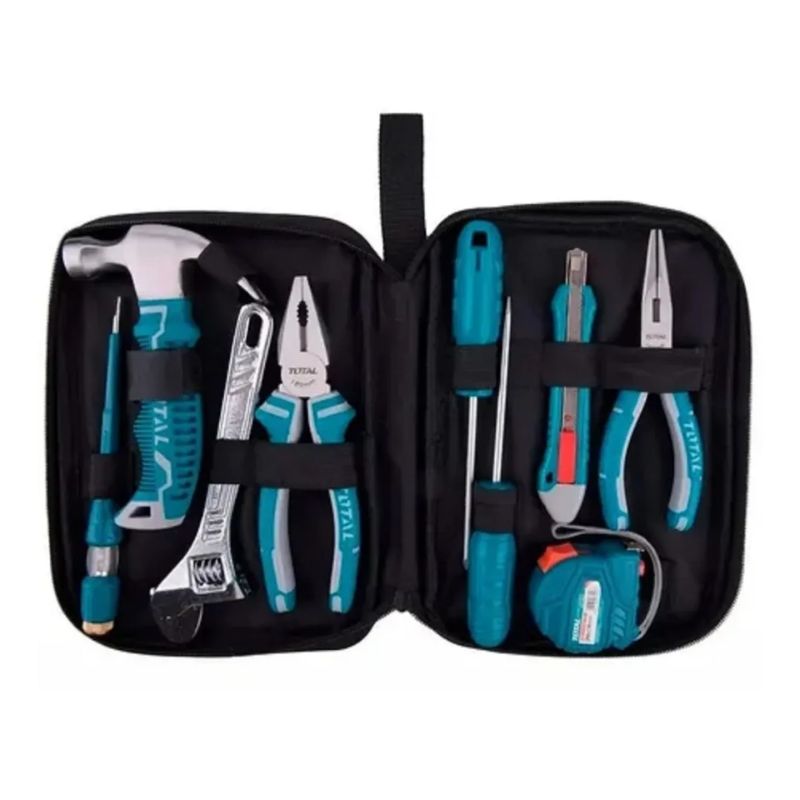 Kit Set Estuche De Herramientas 9 Piezas THTTHP90096 TOTAL