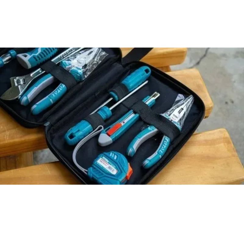 Kit Set Estuche De Herramientas 9 Piezas THTTHP90096 TOTAL - Imagen 4