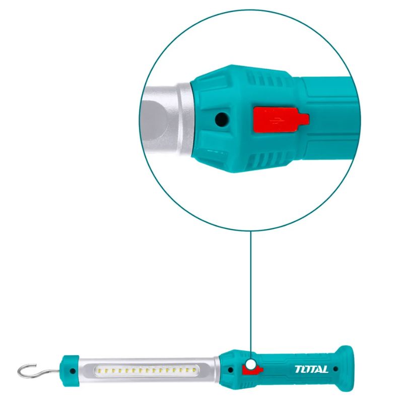 Linterna De Trabajo 300 Lumens 3.6V TWLI35261 TOTAL - Imagen 4