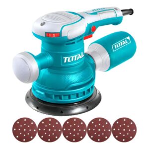 Lijadora Roto Orbital 450w 150mm + 5 Lijas TF2061506 TOTAL