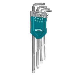 Set 9 Llaves Torx T10- T50 Industrial THT106392 TOTAL
