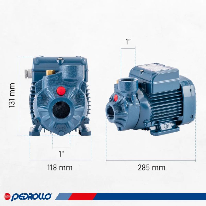 Bomba Periférica PKM60 0.5Hp Monofásica PEDROLLO - Imagen 5