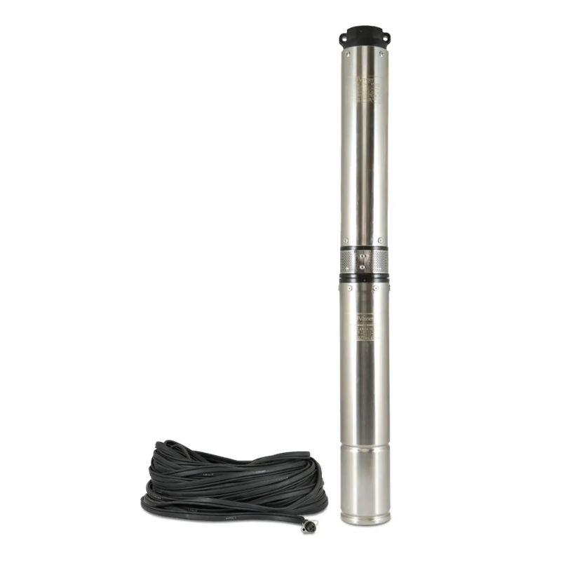 Bomba Sumergible Pozo 1.5 Hp 4 Pulgadas + 30 Mts Cable VASSER
