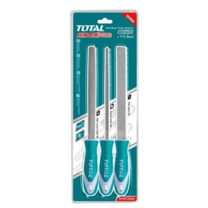 Set Kit Juego 3 Limas Escofinas Madera THT918326 TOTAL