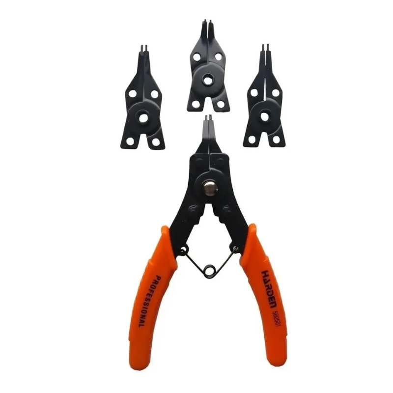Juego De Pinzas Seeger 4 En 1 5pzas Profesional Modelo 560501 HARDEN