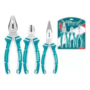 Kit De 3 Pinzas Pinza Universal Alicate Industrial Total