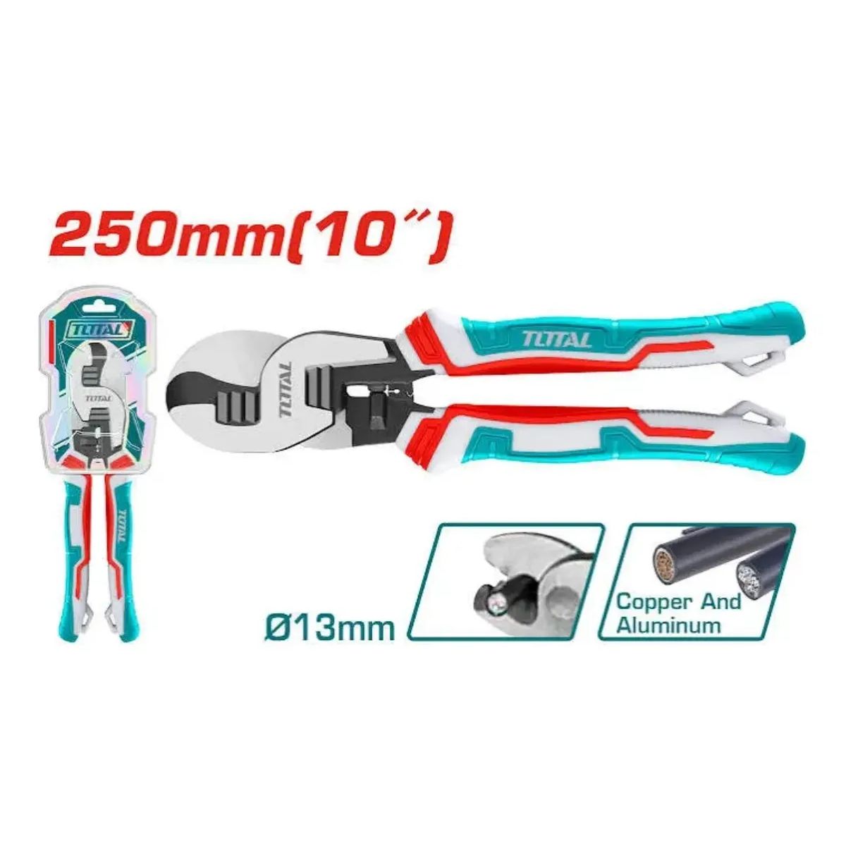 Cortador De Cable 10 Pulgadas THT115102 TOTAL - Imagen 2