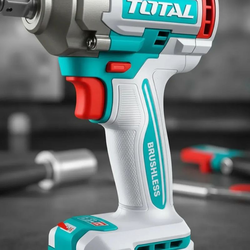 Kit Taladro Percutor + Llave De Impacto 20v Brushless TCKLI20286 TOTAL - Imagen 4