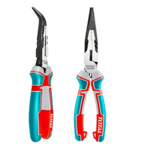 Pinza Alicate Punta Curva 8 Pulgadas 200mm THT24816S TOTAL